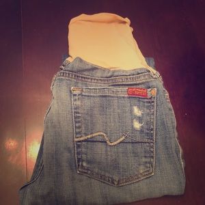 Seven for all Mankind Maternity Jeans size 30